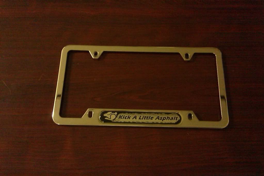 OEM LICENSE PLATE FRAME VW GTI Forum / VW Rabbit Forum / VW R32 Forum / VW Golf Forum