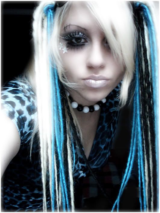 goth punk emo photo: BLUE HAIR. PUNK EMO GOTH. _Blue_Vision_.jpg