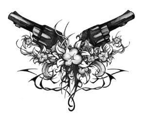 Tattoo Designs Gun
