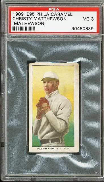 E95 Mathewson psa 3