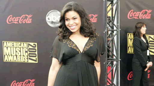 Stunning Jordin Sparks is on my heart just like a tattoo!