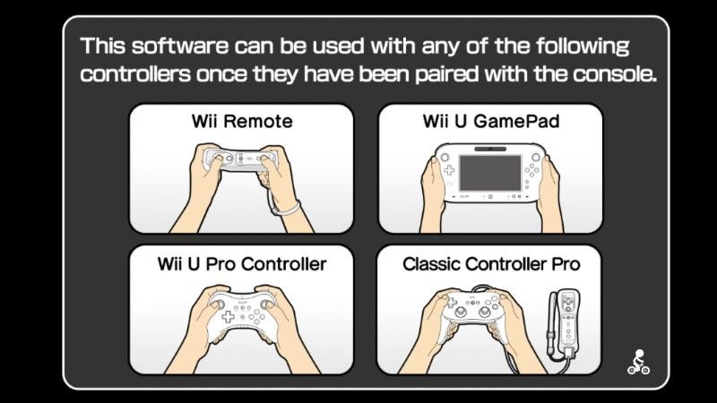 Screenshot showing the support for almost all controller types. Even the Wii Remote speaker is supported when that controller is used!