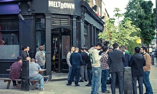 The Meltdown Bar in London. Host to a weekly Smash Bros event.