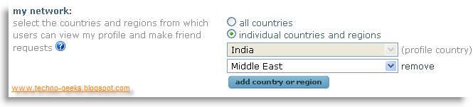 Orkut India New My network feature