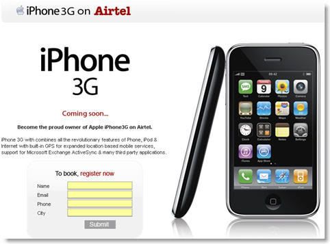 Airtel iPhone 3G