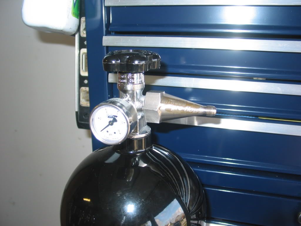 Nitrous solenoid stuck open at the track last night! NX FILTER WARNING