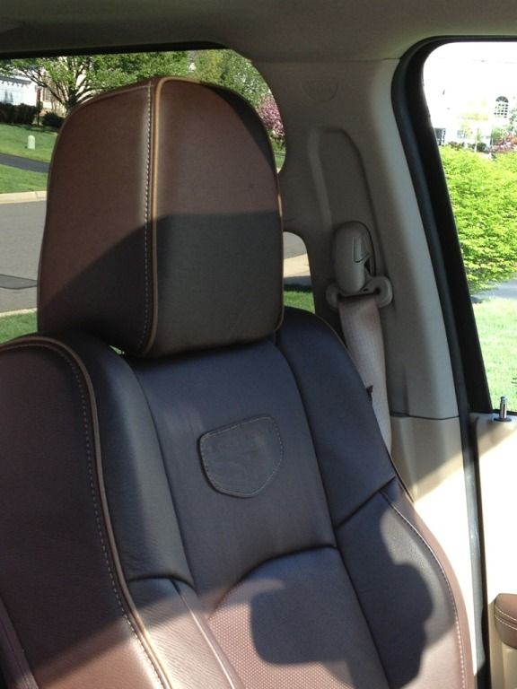 Headrest monitors installed and NavTV system. DODGE RAM FORUM