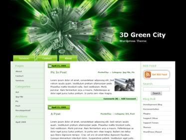 3D Green City