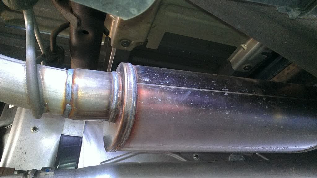 • Magnaflow muffler install on 2011 5.3 Exhaust