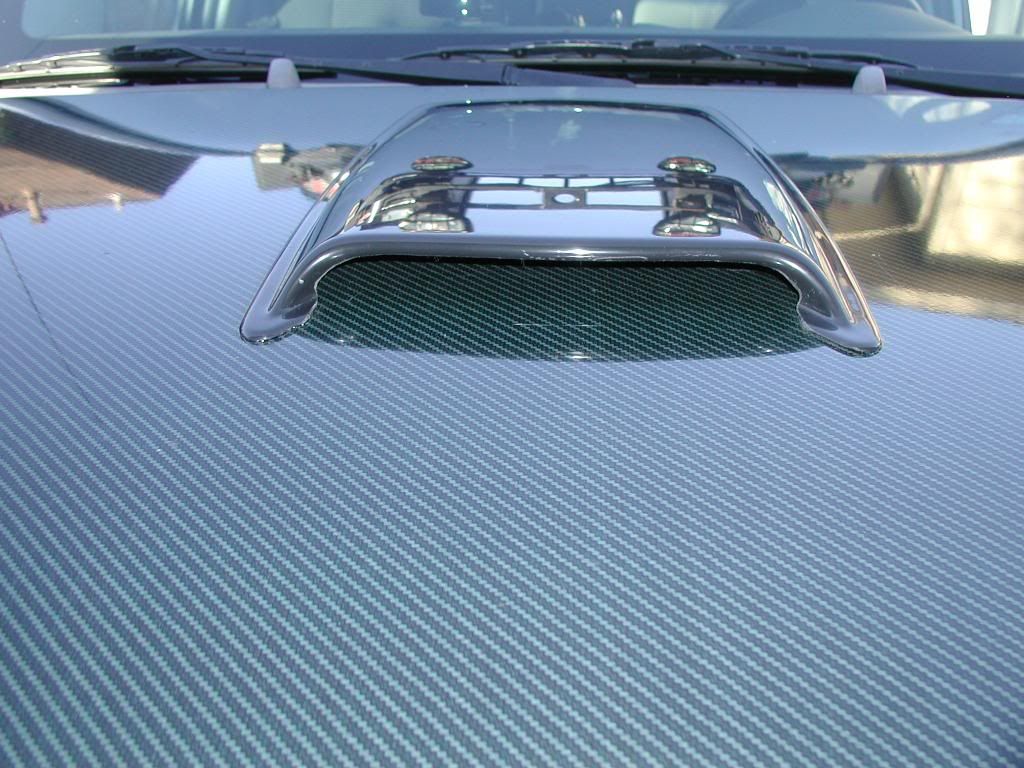 Nissan frontier functional hood scoop #3