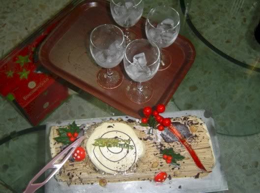 Christmas Log Cake!