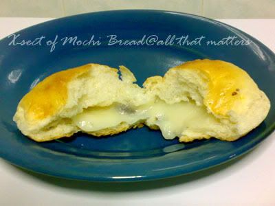 X-sect of Mochi Bread