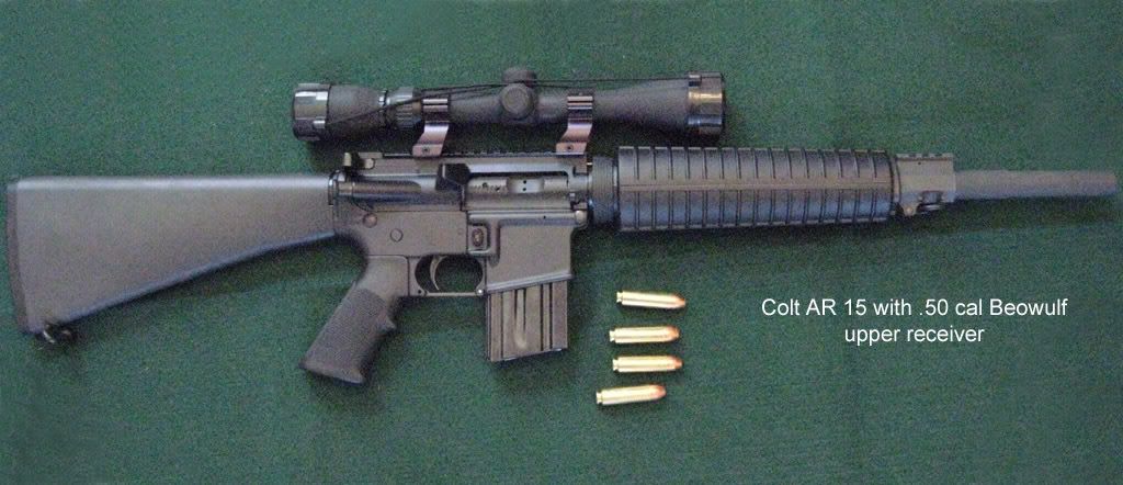.50 cal AR 15 Pictures, Images and Photos
