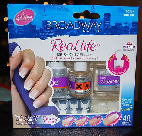 Sigma Makeup Brushes on Nessasarymakeup  Broadway Nails Brush On Nail Kit Review