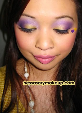 mac makeup eyes. Purple Eye Makeup: I like