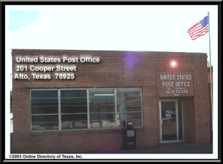 Postmaster in Alto TX both