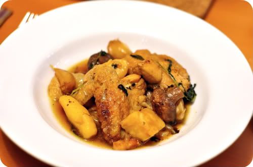 Chicken Fricassee