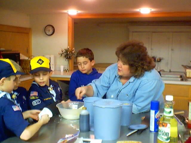 baking cookies