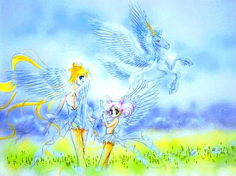 Rini, Serena, and Pegasus Pictures, Images and Photos