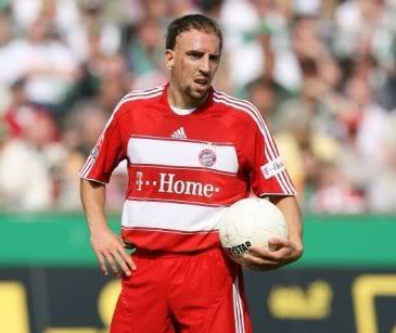 Bayern's Franck Ribery