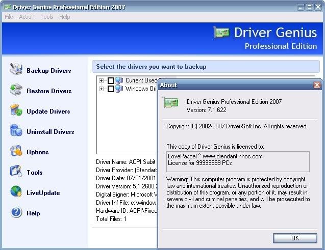  genius driver