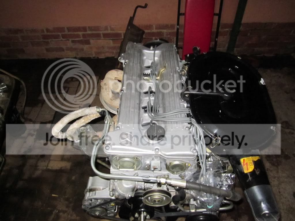 1984 W123 280E refurbishment and top-half engine rebuild (PICTURE ...