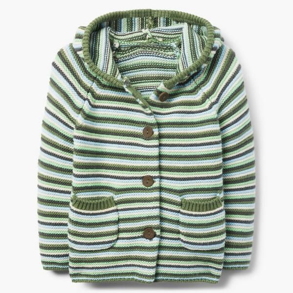 boys hooded cardigan
