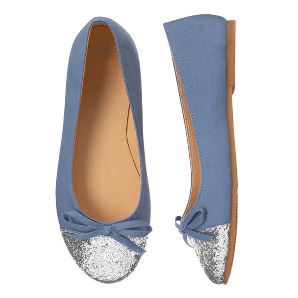 NWT Gymboree Seaside Stroll Blue Dress Shoes Peep Toe Flats 9 10 11 12 13 Girl