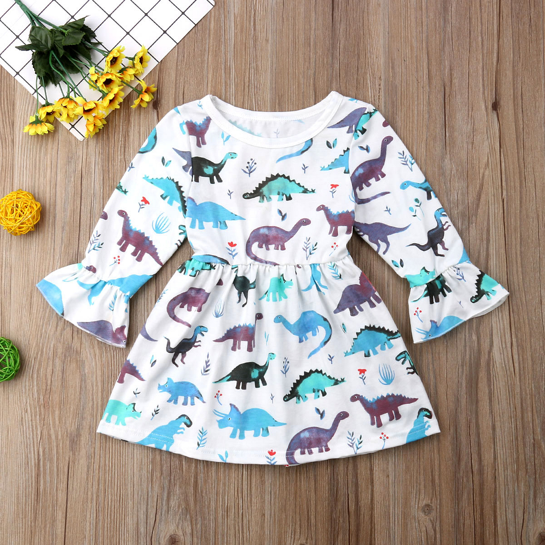 2t dinosaur dress