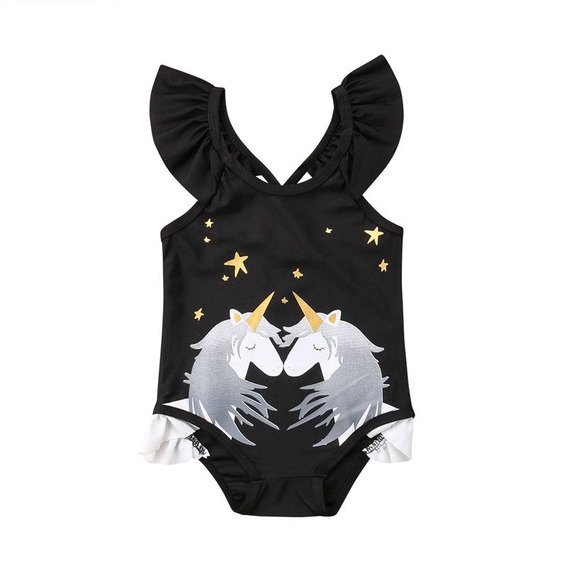 unicorn bathing suit 4t