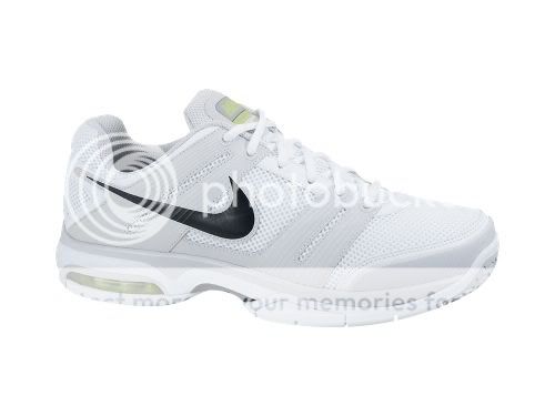 New Nike Mens Air Max Global Court 2 Tennis Shoe White Black 487993